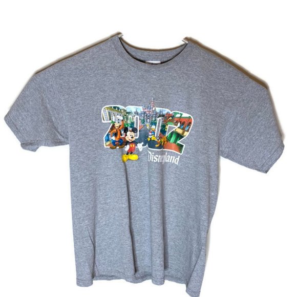 Disney 2002 Men T-Shirt USA Sz L - Picture 1 of 5